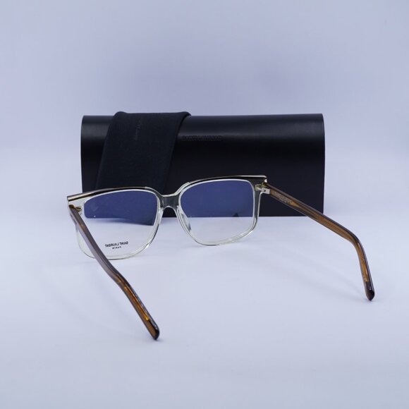 Final Price! Saint Laurent SL599OPT 003 Brown Eyeglasses 58mm - Picture 7 of 11